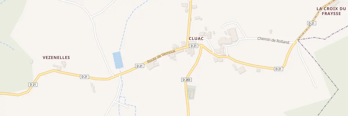 Plan du 5173 Cluac à Saint-Basile