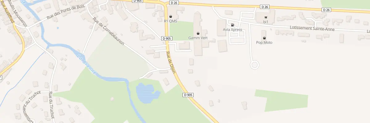 Plan du 7 Rue de Dijon à Vitteaux