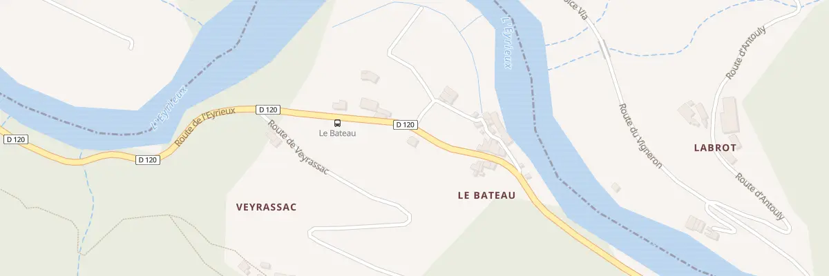Plan du 5008 Le Bateau à Beauvène