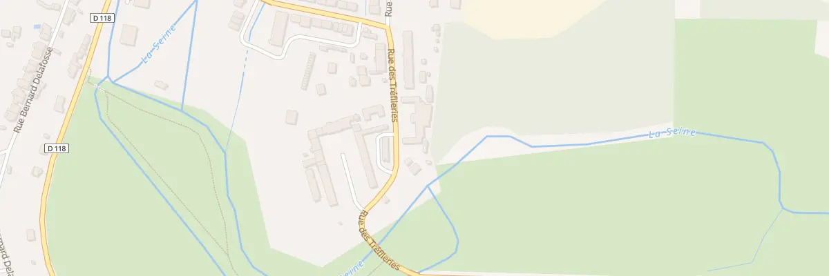 Plan du 9019 Rue des Tréfileries à Sainte-Colombe-sur-Seine