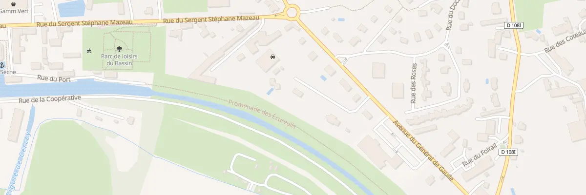 Plan du 89 Av du General de Gaulle à Pouilly-en-Auxois