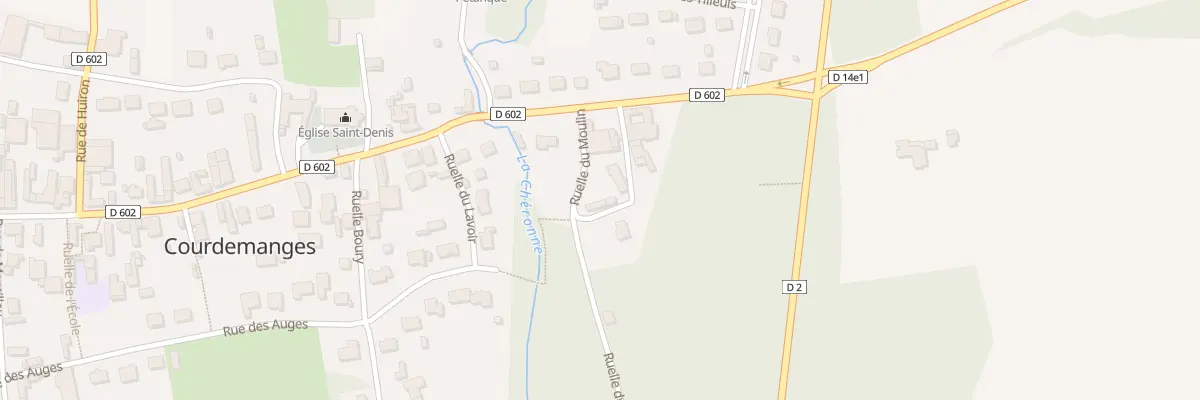 Plan du 3 Rle du Moulin à Courdemanges