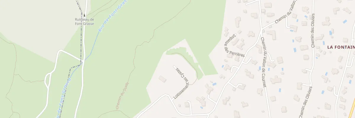 Plan du 17 Che des Perrières à Castillon-du-Gard