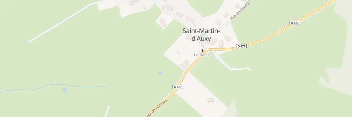 Plan du 6 Rte de la Mairie à Saint-Martin-d’Auxy