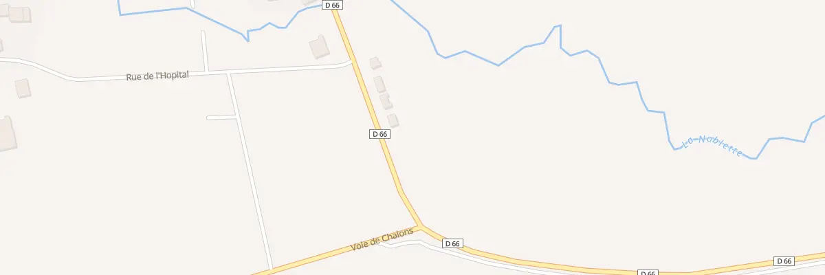 Plan du 25 Rue du Moulin à Bussy-le-Château