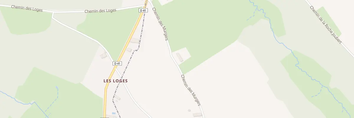 Plan du 5124 Les Loges à La Vineuse sur Fregande