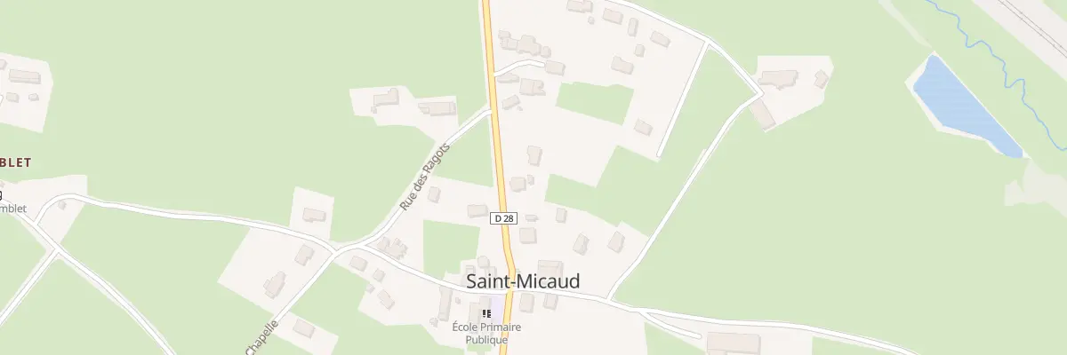 Plan du 7 Rte du Bourg à Saint-Micaud