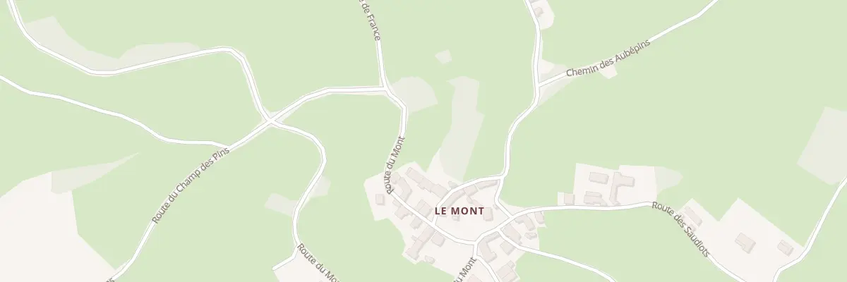 Plan du 5129 Le Mont à La Chapelle-du-Mont-de-France