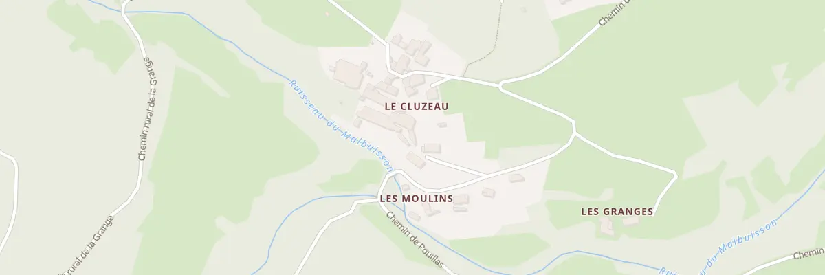 Plan du 5311 Le Cluzeau à Vanosc