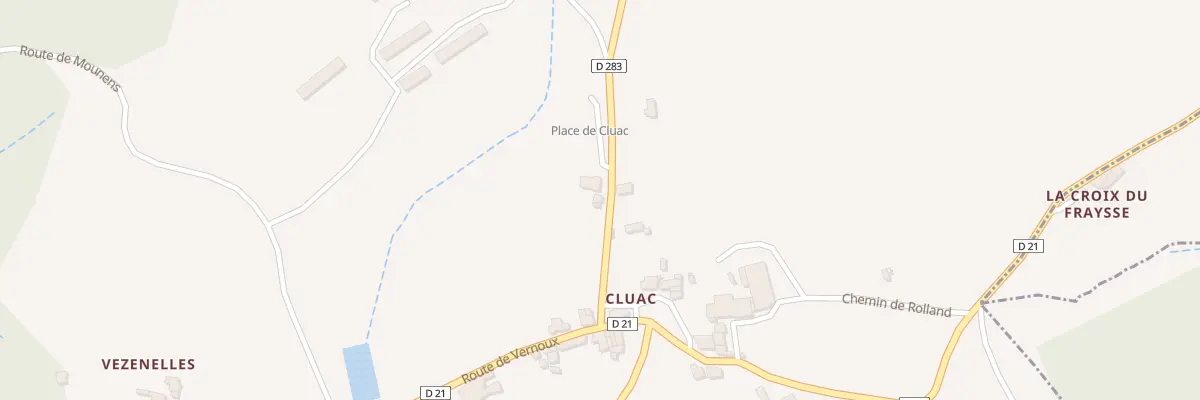 Plan du 545 Rte de Lamastre à Saint-Basile