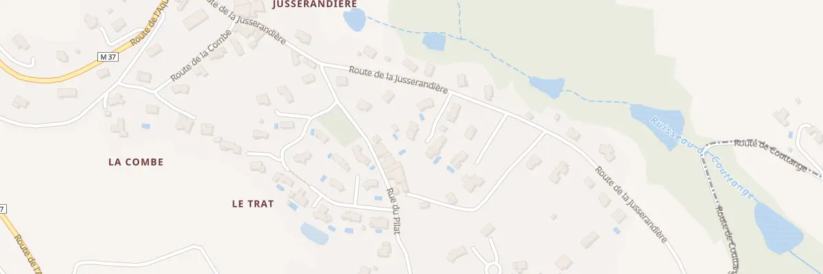 Plan du 404 Rte de la Jusserandiere à Cellieu