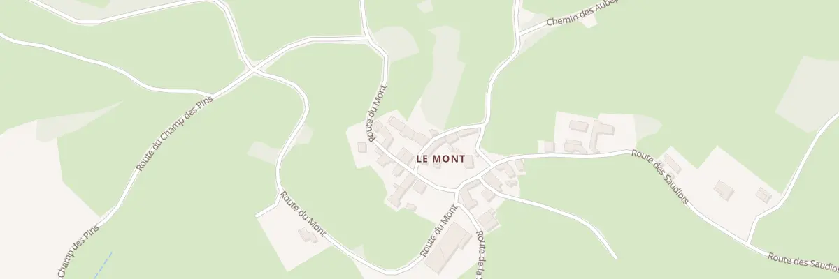Plan du 5066A Le Mont à La Chapelle-du-Mont-de-France