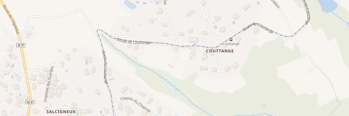 Plan du 1373 Rte de Couttange à La Grand-Croix