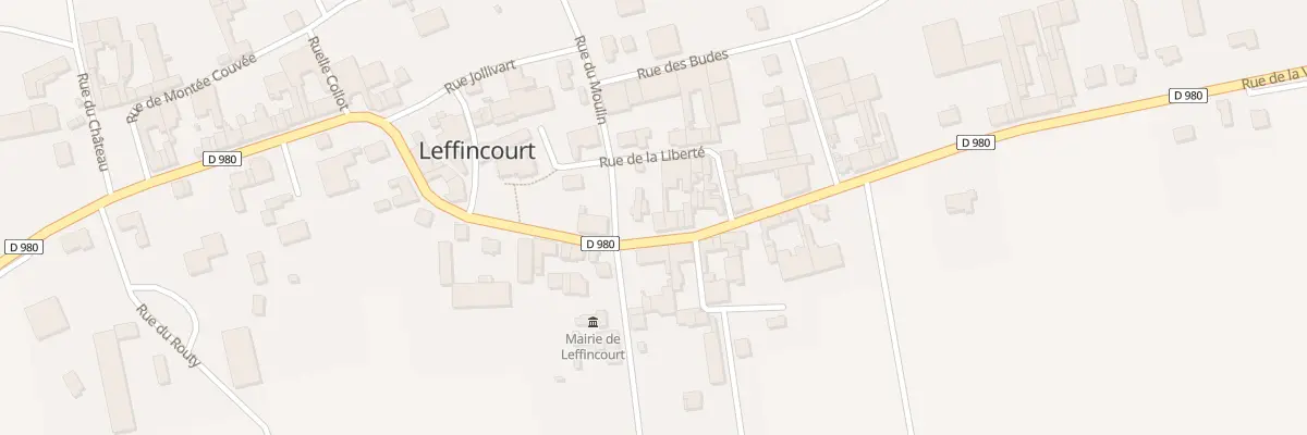 Plan du 3 Rue de la Valiere à Leffincourt