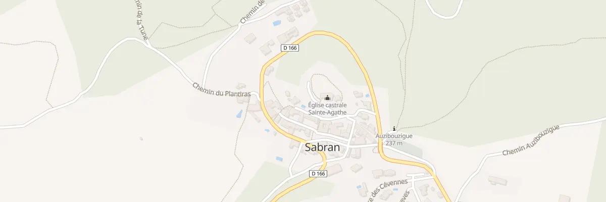 Plan du 5512 Le Village à Sabran