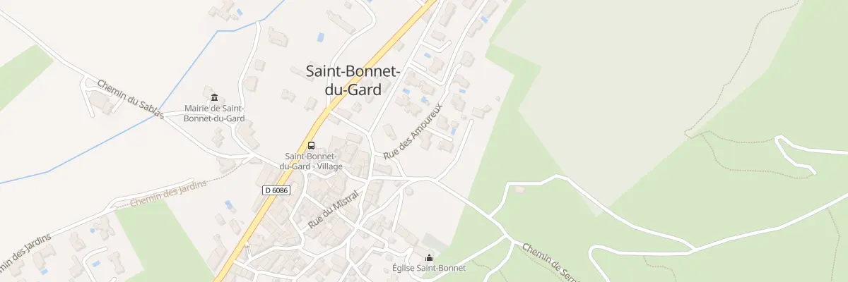 Plan du 140 Rue des Amoureux à Saint-Bonnet-du-Gard
