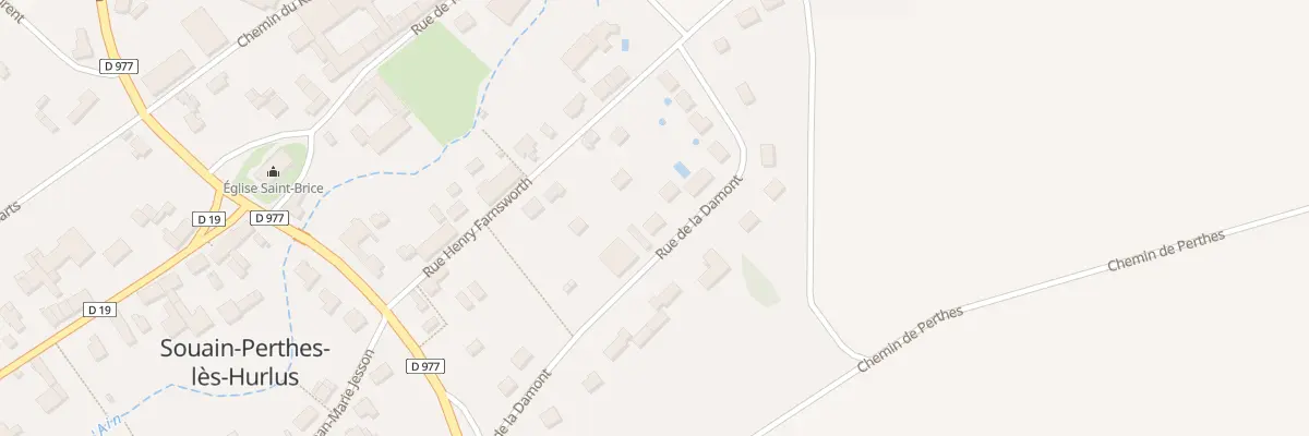 Plan du 13 Rue de la Damont à Souain-Perthes-lès-Hurlus