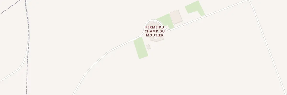 Plan du 5035 Ferme du Champ du Moustier à Étormay