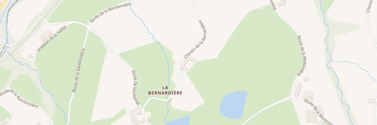 Plan du 265 Che de la Bernardiere à Courzieu
