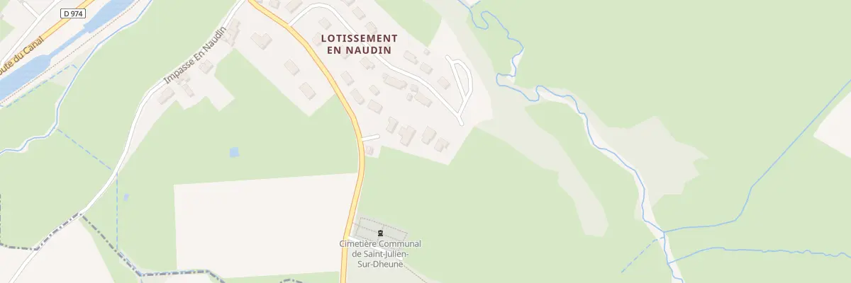Plan du 249 Lot En Naudin à Saint-Julien-sur-Dheune