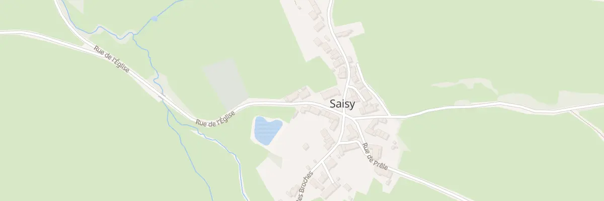Plan du 4 Rue de l’Eglise à Saisy