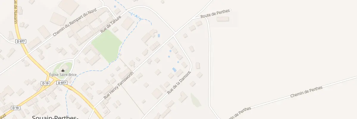 Plan du 21 Rue de la Damont à Souain-Perthes-lès-Hurlus