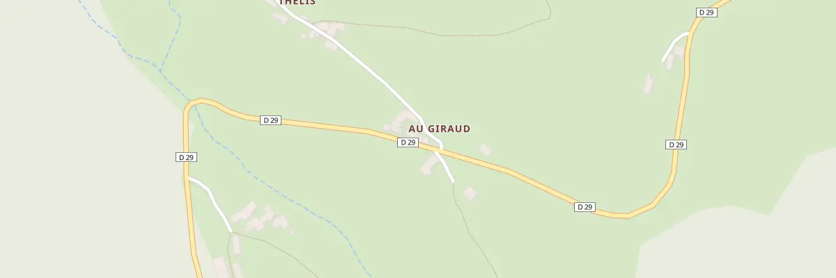 Plan du 5015 Au Giraud à Sorbiers