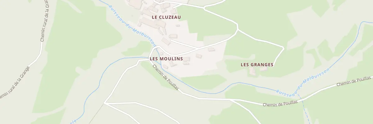 Plan du 5494 Les Moulins à Vanosc