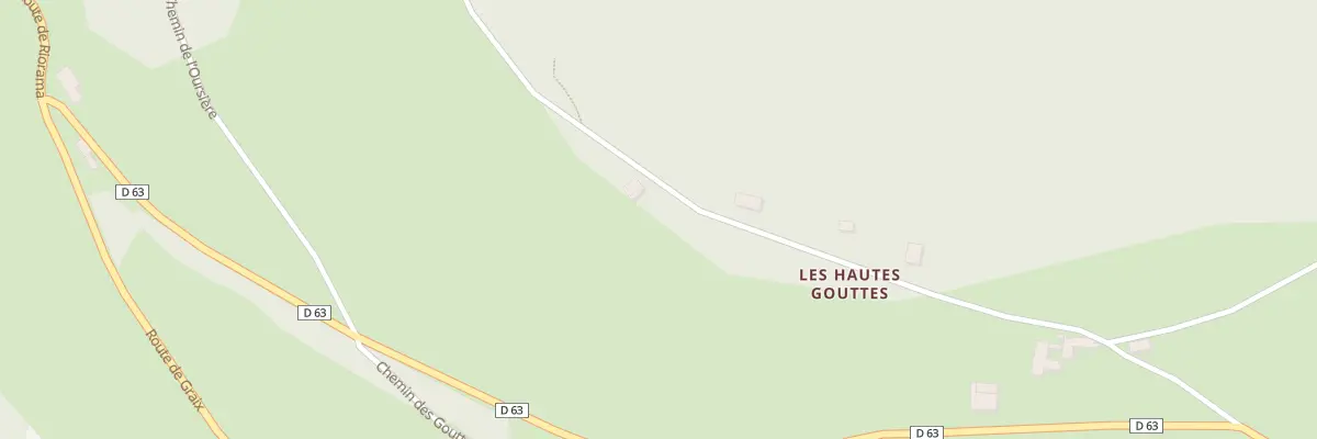 Plan du 5016B Les Hautes Gouttes à Graix
