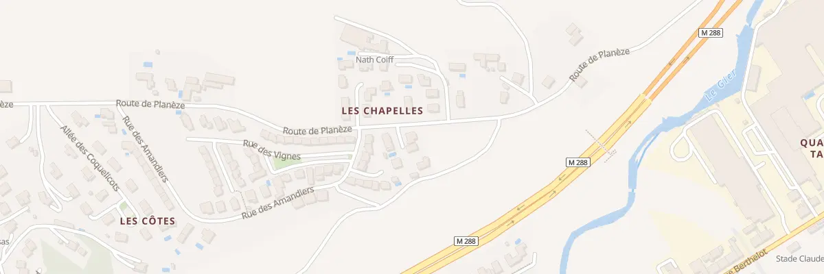 Plan du 164D Rte de Planèze à L’Horme