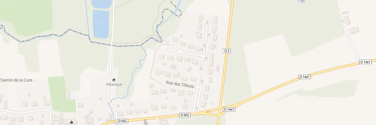 Plan du 3 Rue des Serres à Courdemanges