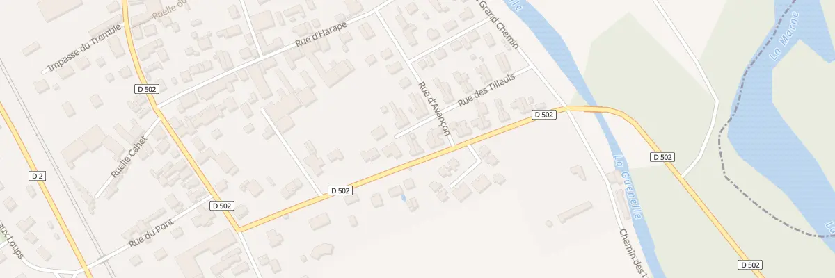 Plan du 18 Rue de la Marne à Loisy-sur-Marne