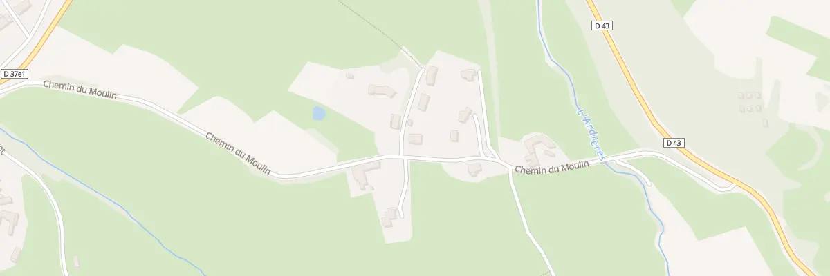 Plan du 402 Che du Moulin aux Ardillats