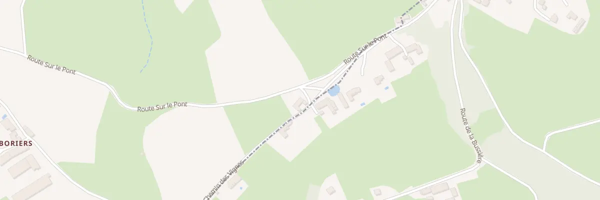Plan du 5092 La Bussiere à Trambly