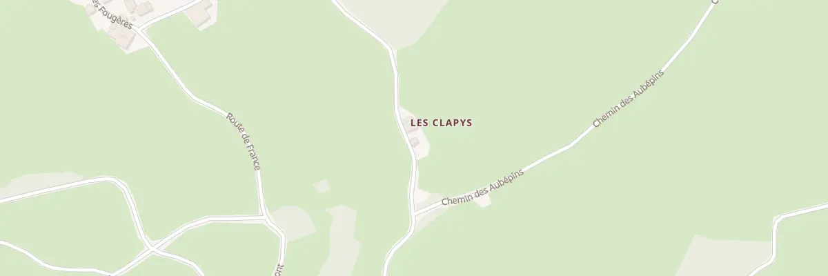 Plan du 5063 Les Clapys à La Chapelle-du-Mont-de-France