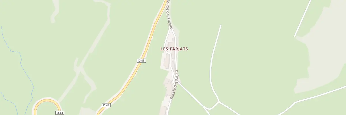 Plan du 195 Boucle des Farjats aux Ardillats