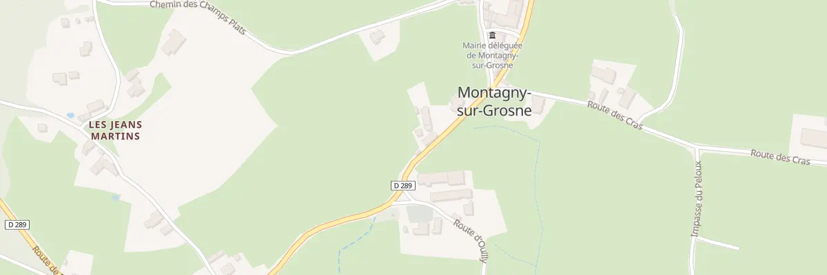 Plan du 5030 Montagny à Navour-sur-Grosne
