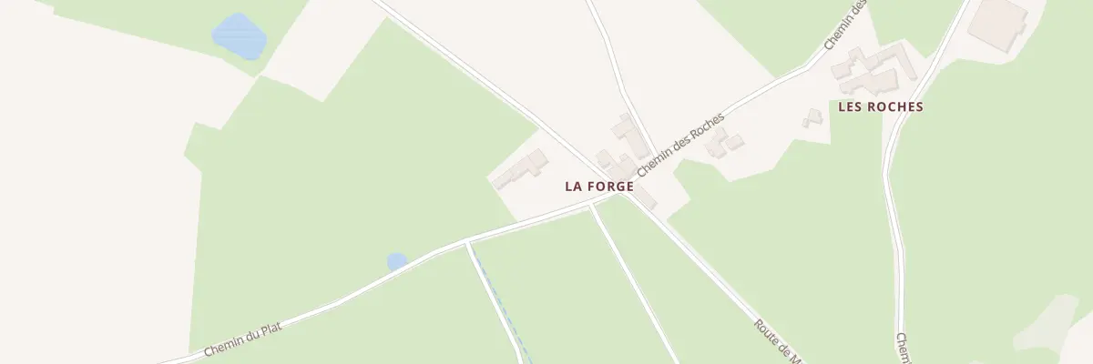 Plan du 5181 Che du Plat à Sarcey