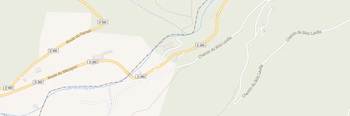 Plan du 5222 Pont des Chevres à Veyras