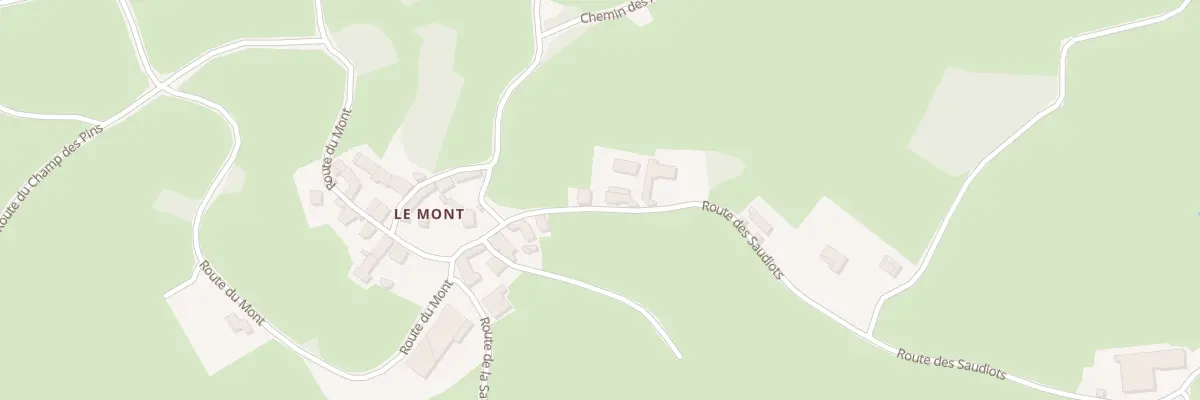 Plan du 5075 Le Mont à La Chapelle-du-Mont-de-France
