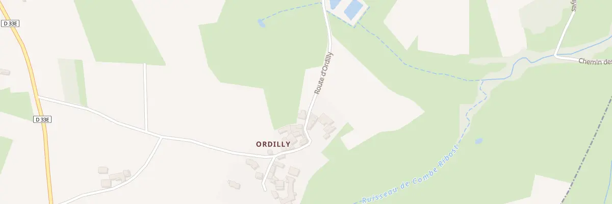 Plan du 539 Rte d’Ordilly à Saint-Romain-de-Popey