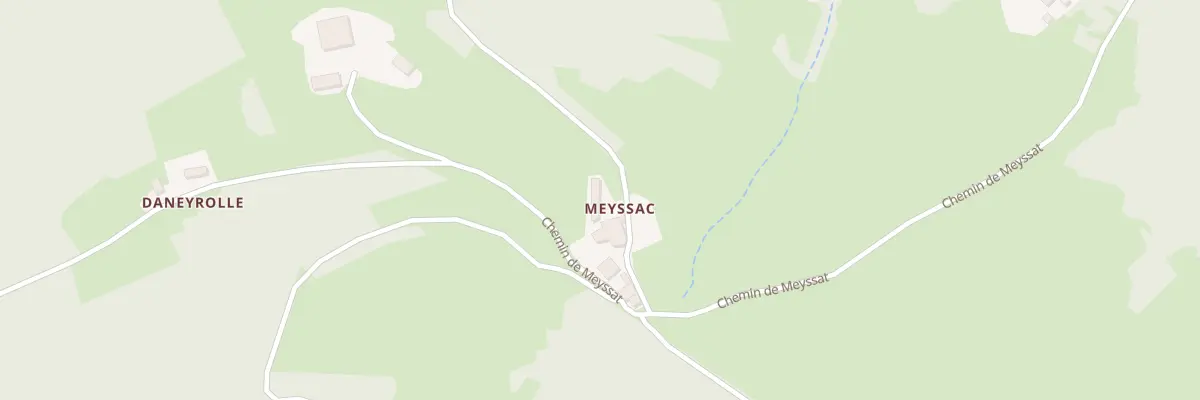 Plan du 5168 Meyssac à Vanosc