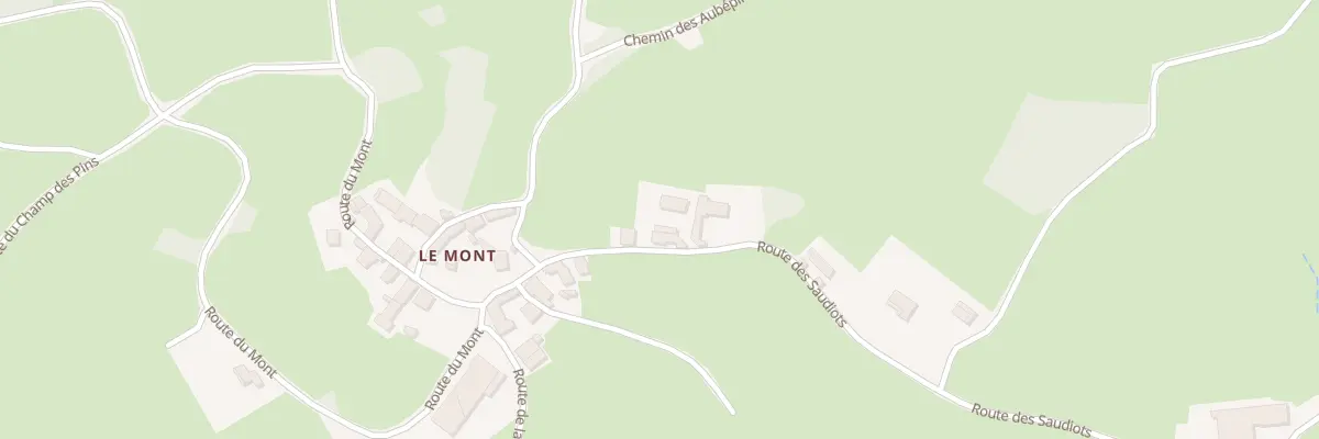 Plan du 5076 Le Mont à La Chapelle-du-Mont-de-France