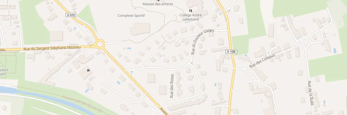 Plan du 5 Rue Docteur Gagey à Pouilly-en-Auxois