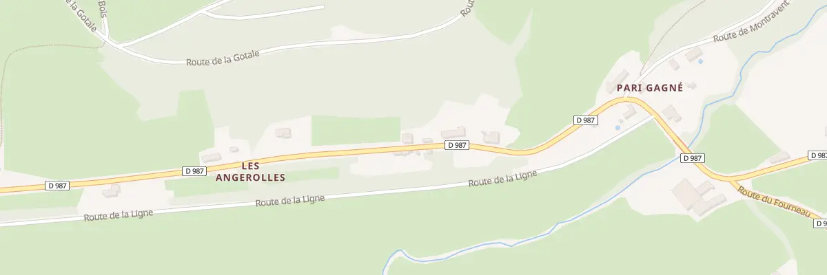 Plan du 5073 Aux Angerolles à Trambly