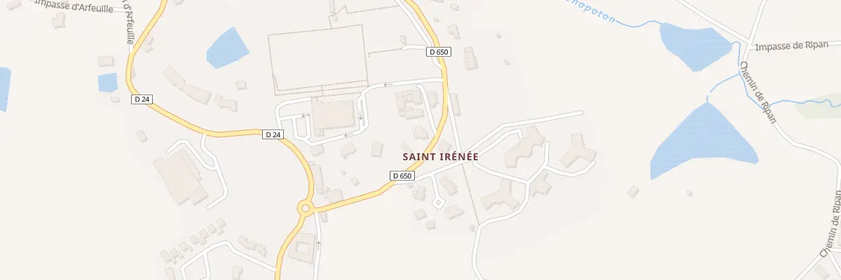 Plan du 11 Rte de Bibost à Bessenay