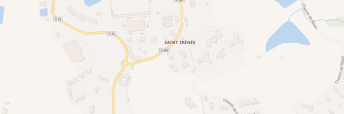 Plan du 1 Che de la Cerisaie à Bessenay