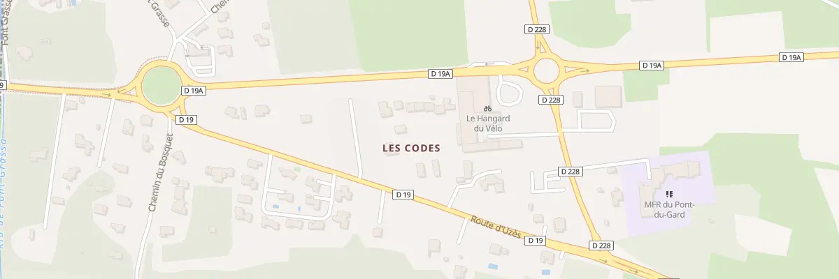 Plan du 11B Rte d’Uzès à Castillon-du-Gard