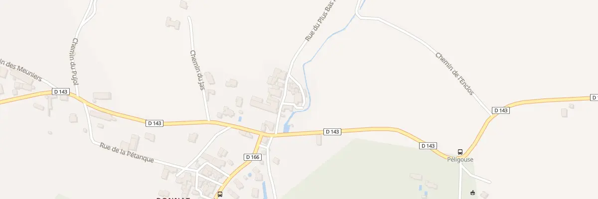 Plan du 5075 Donnat à Sabran