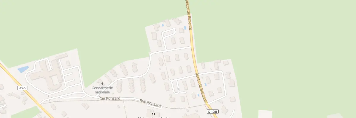 Plan du 3 Rue Lamartine à Pouilly-en-Auxois